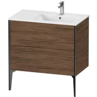 Duravit XViu Waschtisch-Unterschrank XV44870B221 81x48x59,4cm, 2 Auszüge, Becken rechts,