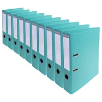 Exacompta 53703E Sammelmappe Karton Grün A4) PVC 2 Ringe,