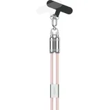 Ansmann Lanyard Kabel USB Typ-C zu USB Typ-C, 120 cm / rose