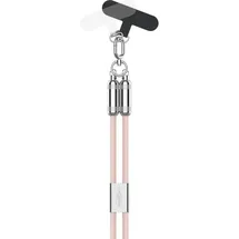 Ansmann Lanyard Kabel USB Typ-C zu USB Typ-C, 120 cm / rose