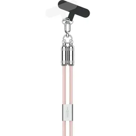 Ansmann Lanyard Kabel USB Typ-C zu USB Typ-C, 120 cm / rose