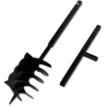vidaXL Hand-Erdbohrer 200 mm Doppelspirale