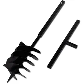 vidaXL Hand-Erdbohrer 200 mm Doppelspirale
