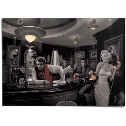 Poster REINDERS "Java Dreams", schwarz (farbe bild(er): schwarz), B:140cm H:100cm T:0,1cm, Papier, Bilder