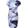 Seidel Moden Druckkleid Midi Blau 46