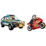Playmobil Polizei Verfolgungsjagd Konstruktionsspiel - Multicolor - One Size
