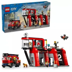 LEGO® City: Feuerwehrstation und Feuerwehr-LKW 60414