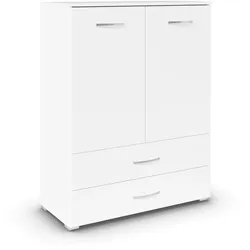 rauch Kommode »Aditio« - 93x42x119cm - weiß - Holz / Holz