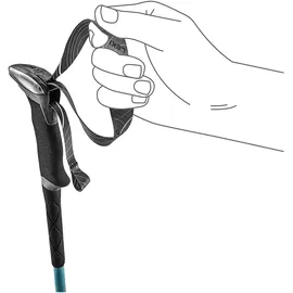 Leki Makalu Lite AS 100-135 cm blau