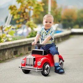 aiyaplay Rutschauto, Rot, Kunststoff, 41.5x45x77.5 cm