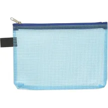 FolderSys Reißverschlusstasche, A6, Blau