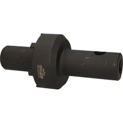 3/4" Nutmuttern-Schlüssel mit 6 Zapfen, Führungsrohr für Mercedes-Trailer-Achsen, Innenzapfen Ø 82mm