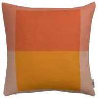 Røros Tweed - Syndin Kissen, 50 x 50 cm, orange \"cloudberry\"