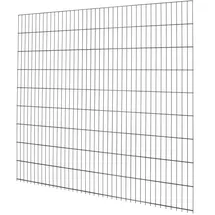 Floraworld Doppelstab-Mattenzaun Comfort 201 x 183 cm anthrazit