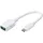 Vivanco Adapter USB A auf USB C Stecker 0,1 m (Weiß)