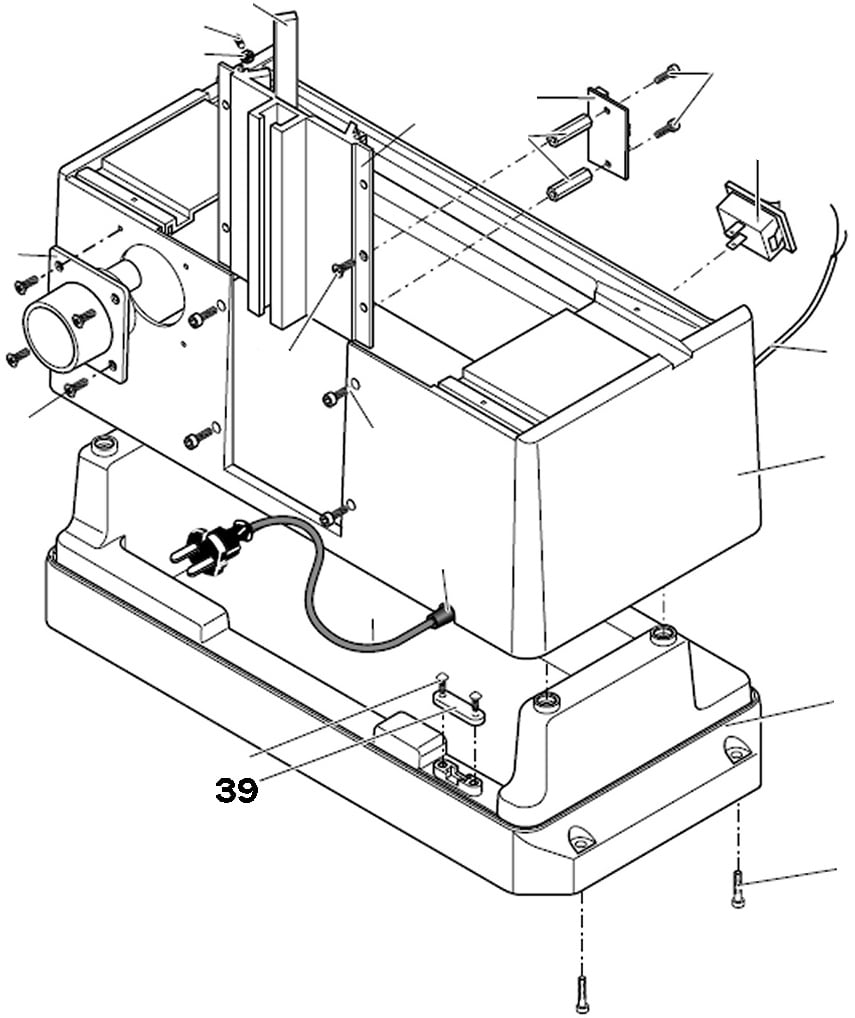 PROXXON 27050-39 Zugentlastungsbügel für MICRO Profiliergerät MP400