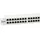 Equip Patchpanel 48-Port Cat6A 19" FTP 1HE hellgrau