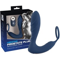 You2Toys Vibrating Prostate Plug mit Penisring und Perineumreizer, Fernbedienung