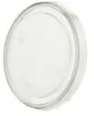 Greenbox Flachdeckel für Trinkbecher, PLA, Ø 7,6 cm DCD000441 , 1 Packung = 50 Stück