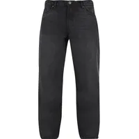 URBAN CLASSICS Heavy Ounce Straight Fit Jeans Black Washed 34