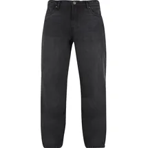 URBAN CLASSICS Heavy Ounce Straight Fit Jeans Black Washed 34