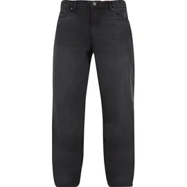 URBAN CLASSICS Heavy Ounce Straight Fit Jeans Black Washed 34