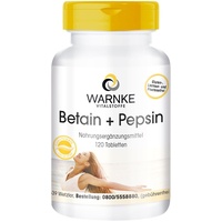 Warnke Vitalstoffe GmbH Betain + Pepsin