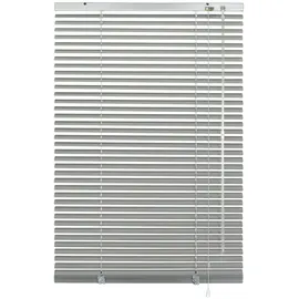GARDINIA Aluminium-Jalousie 25 mm 140 x 240 cm silber