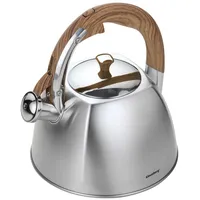 Klausberg Flötenkessel Wasserkessel Teekessel aus Edelstahl 3.0L KLAUSBERG KB-7193