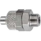 Riegler Gerade Einschraubverschraubung G 1/8 a., Schlauch 8/6, ES 1.4571