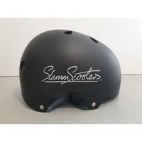 Slamm Scooters Logo Helm - Black - S-M