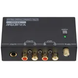 PRIISF Mini Phono Vorverstärker RIAA Preamp Turntable Amplifie Plattenspieler Verstärker (Anzahl Kanäle: 4, Phono-Wandler Phono Box Audio-Adapter mit Kopfhörerverstärker für MM)