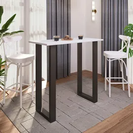 VCM Bartisch , weiß , Maße cm