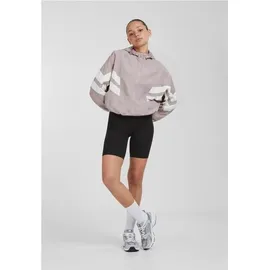 URBAN CLASSICS Ladies Crinkle Batwing Jacket - Rosa