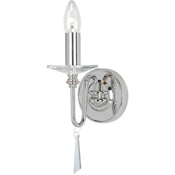 Finsbury Park Wandleuchte nickel poliert Elstead Lighting FP1-POL-NICKEL