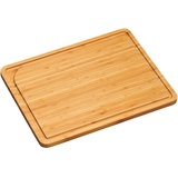 KESPER Schneidebrett Bambus Braun, 40 x 30 x 1,6 cm