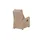 Hukla Relaxsessel Pascal Leder 77 x 115 x 90 cm Beige elektrisch, drehbar