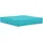 vidaXL Sofakissen für draußen 3 pcs 900811 0 x 0 cm Türkis
