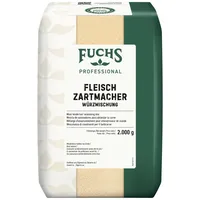 Fuchs Professional - Fleischzartmacher Würzmischung | Für zartes, saftiges Fleisch, kein weiteres Salzen erforderlich | Profi-Qualität für Großverbraucher und Gastronomie | 2 kg im recyclebaren Beutel