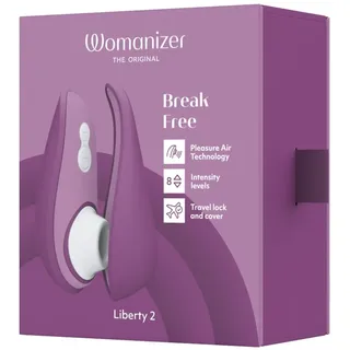 Womanizer Liberty 2 Druckwellenstimulator lila 1 St