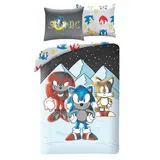 Halantex Sonic Bettwäsche Mehrfarbig 140 x 200 cm + 70 x 90 cm