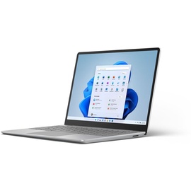 Microsoft Surface Laptop Go 2 31,5 cm (12.4") Touchscreen Intel® CoreTM i5 i5-1135G7 8 GB LPDDR4x-SDRAM 256 GB SSD Wi-Fi 6 (802.11ax) Windows 10 Pro Platin