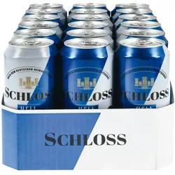 Schloss Hell 4,7 % vol 0,5 Liter Dose, 18er Pack