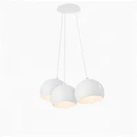 s.luce Ball 3-flg. 3x20 cm Rund/Weiß