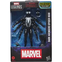 Marvel Dark Avengers Spider-Man Actionfigur 15 cm - Schwarz/Weiß