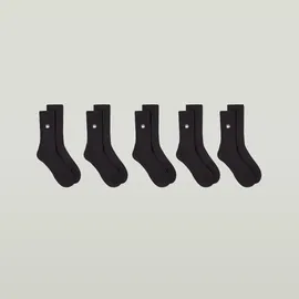 G-Star KILN Socken 5er Pack Schwarz 44-47