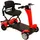 urban hopper Best Ager Fold PRO Elektro Seniorenmobil 4-Rad Faltbar max. 6 km/h Rot