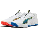 Puma Accelerate Pro 4 Game On Damen - weiß, Größe 44 1⁄2 EU, Puma leuchtendes Rot, Ultrablau, 44.5