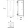 EMCO Asis Pure Hochschrank 43,5 x 17,0 cm grau MDF
