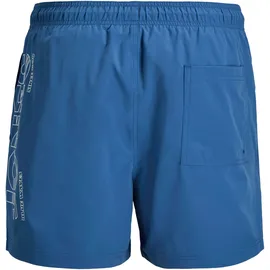 Jack & Jones PlusSize Badeshorts JPSTMAUI WAVE LOGO SWIM SHORTS SN PLS Blau 44